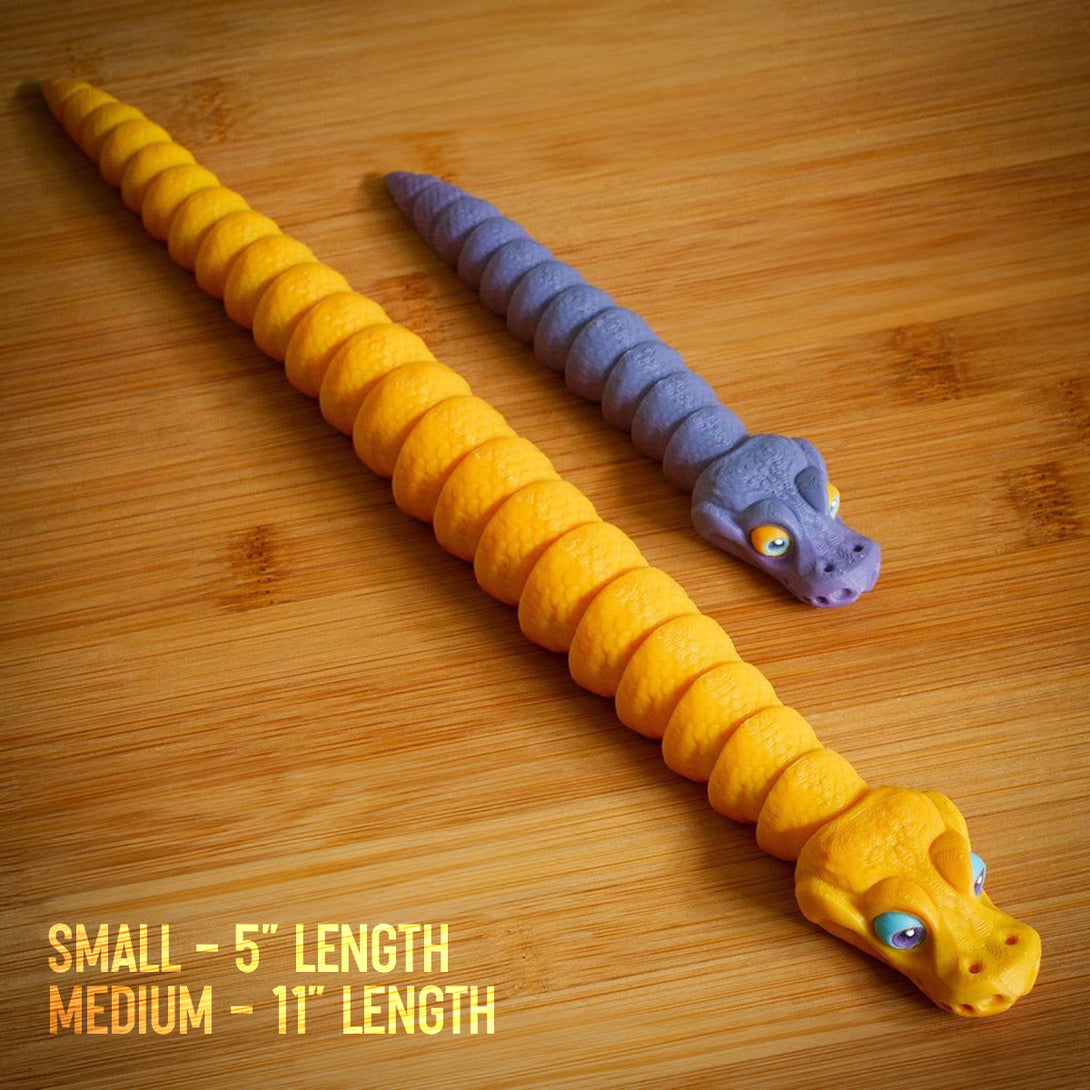 Mini Python Snak Pocket Pythonz - Mini Python Snakes - Flexy Model โ SOZO